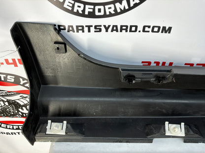 2017 Chevy SS Sedan LH Driver Rocker Molding Side Skirt Panel Trim Gray OEM