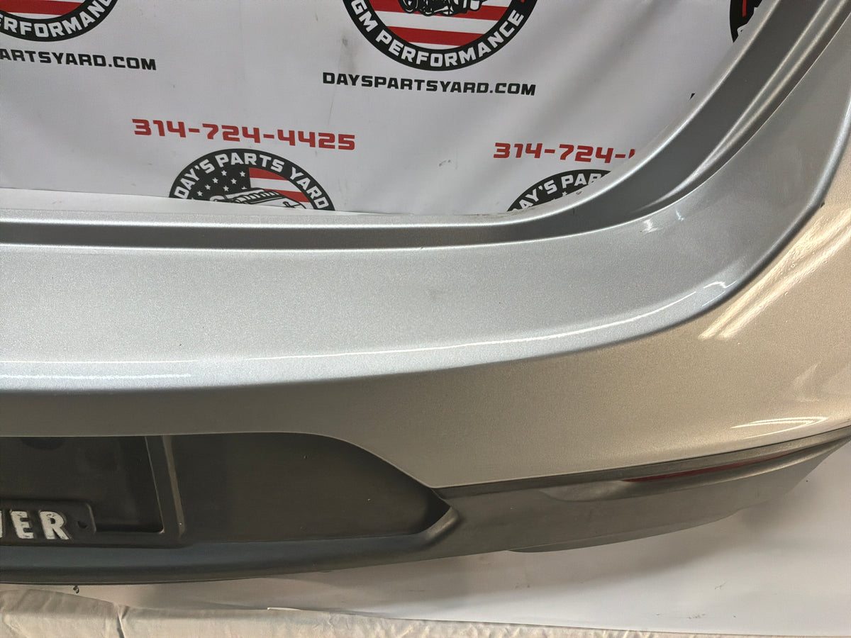 2014 Chevy SS Sedan Rear Bumper Cover Silver OEM