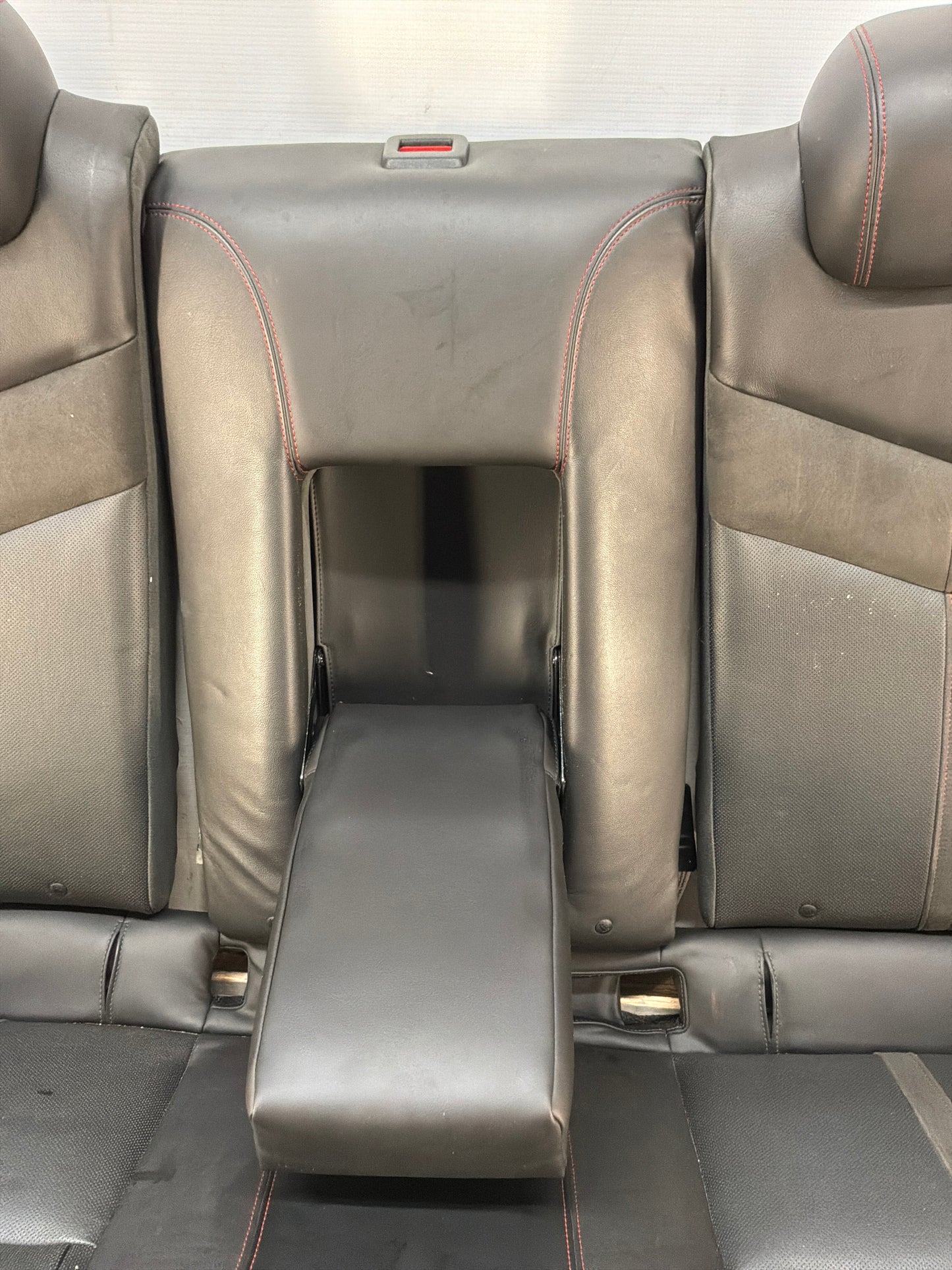 2017 Chevy SS Sedan Rear Seats Black Leather Alcantara Suede OEM