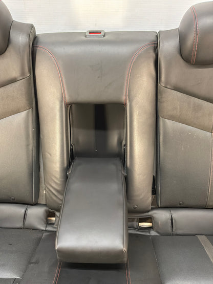 2017 Chevy SS Sedan Rear Seats Black Leather Alcantara Suede OEM