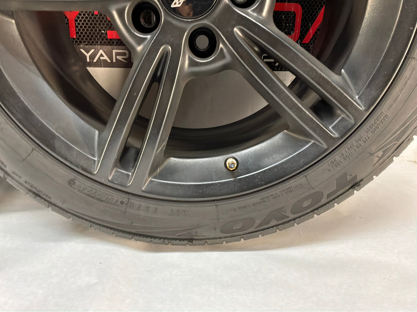 Chevy C6 Corvette Wheels and Tires 17x8.5 18x9.5 OEM