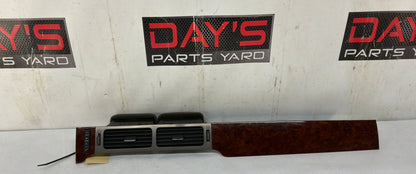 2012 Chevy Avalanche Gaston Walnut Wood Grain Dash Panel Center Trim Plate OEM