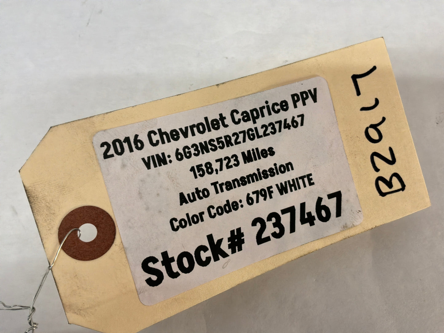 2016 Chevy Caprice PPV Electric Power Steering Rack and Pinion Gear OEM