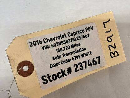 2016 Chevy Caprice PPV Electric Power Steering Rack and Pinion Gear OEM