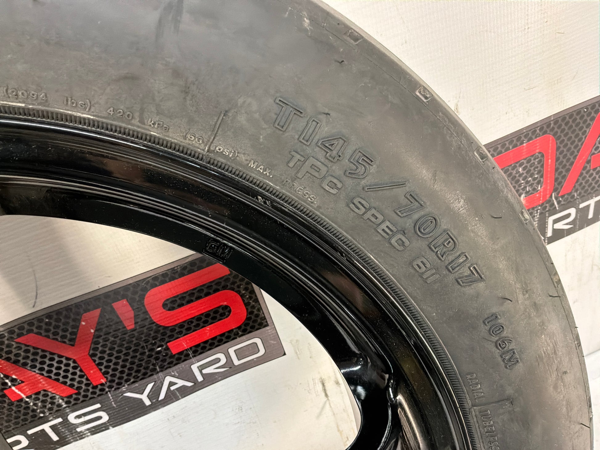 Spare tire - Day's Parts Yard
