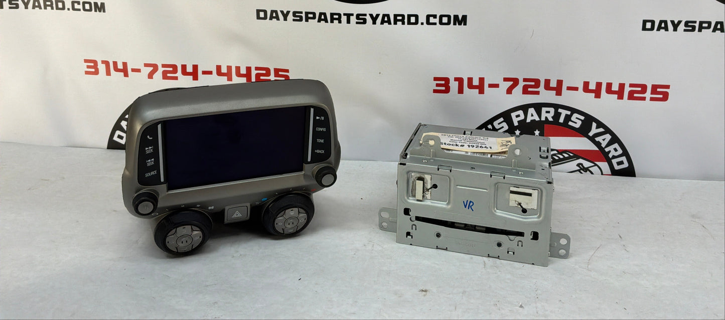 2013 Chevy Camaro 1LE MyLink Touch Screen Radio Head Display w/ Receiver OEM