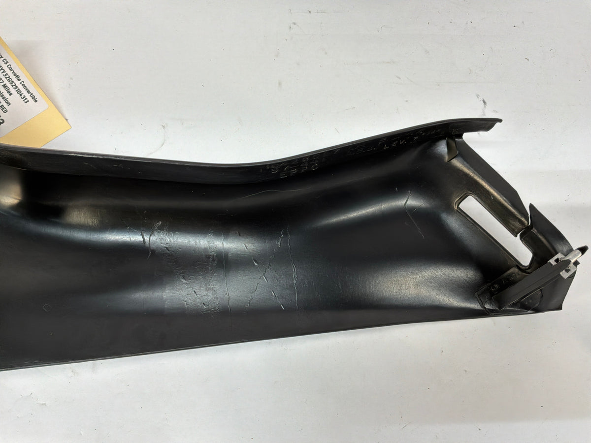 2002 Chevy Corvette Convertible RH & LH Interior Lower B Lock Pillar Trim Molding OEM