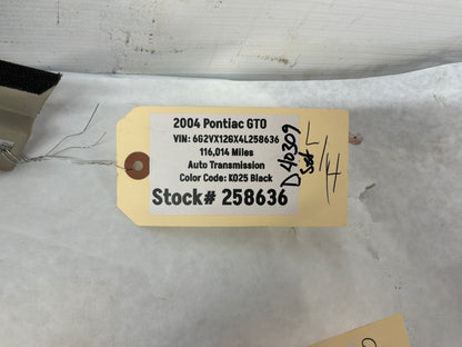 2004 Pontiac GTO RH & LH Interior Windshield A Pillar Trim Cover OEM