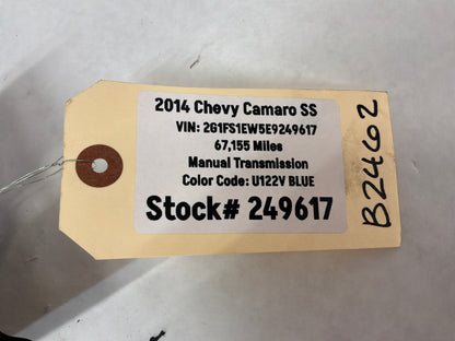 2014 Chevy Camaro SS Spare Tire Battery Hold Down Nut Bracket OEM