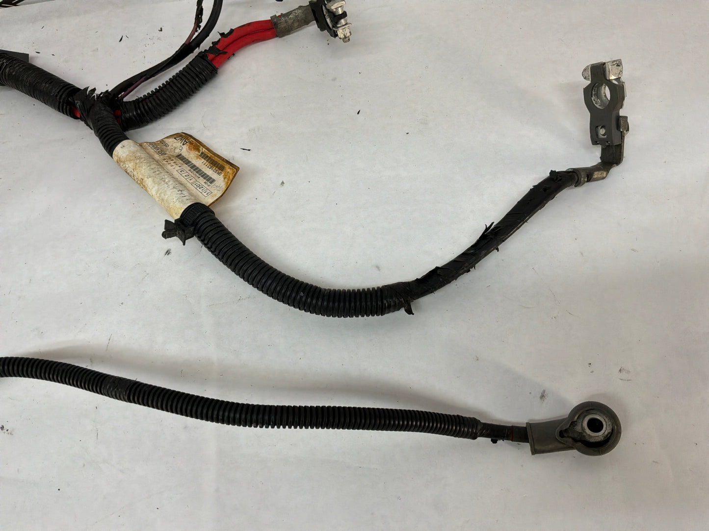 2005 Pontiac GTO Starter Alternator Positive Negative Battery Cable Wire Wiring Harness OEM