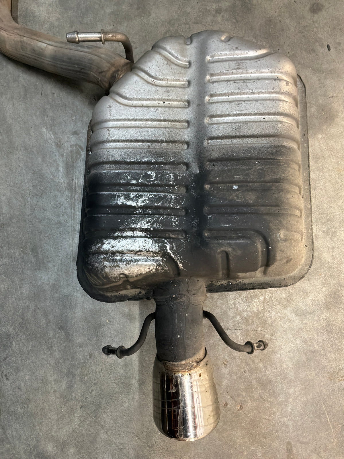 2009 Cadillac CTS-V Factory OEM Cat Back Exhaust Mufflers