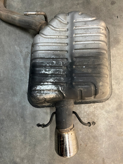 2009 Cadillac CTS-V Factory OEM Cat Back Exhaust Mufflers