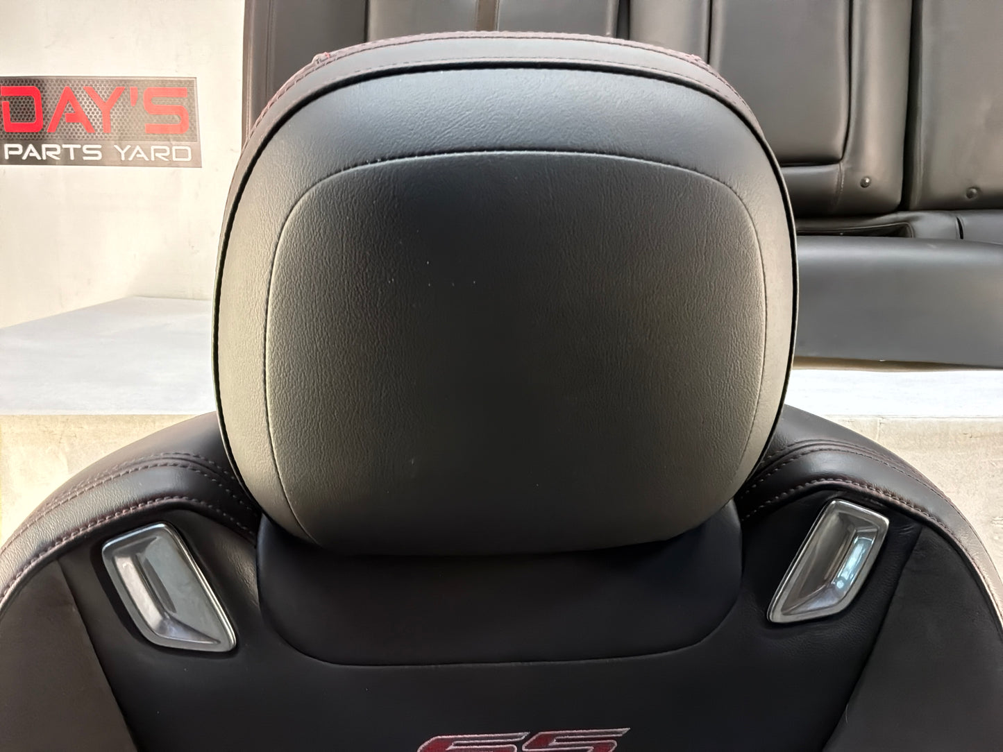 2015 Chevrolet SS Sedan Front and Rear Black Leather Seats OEM