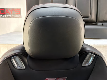 2015 Chevrolet SS Sedan Front and Rear Black Leather Seats OEM