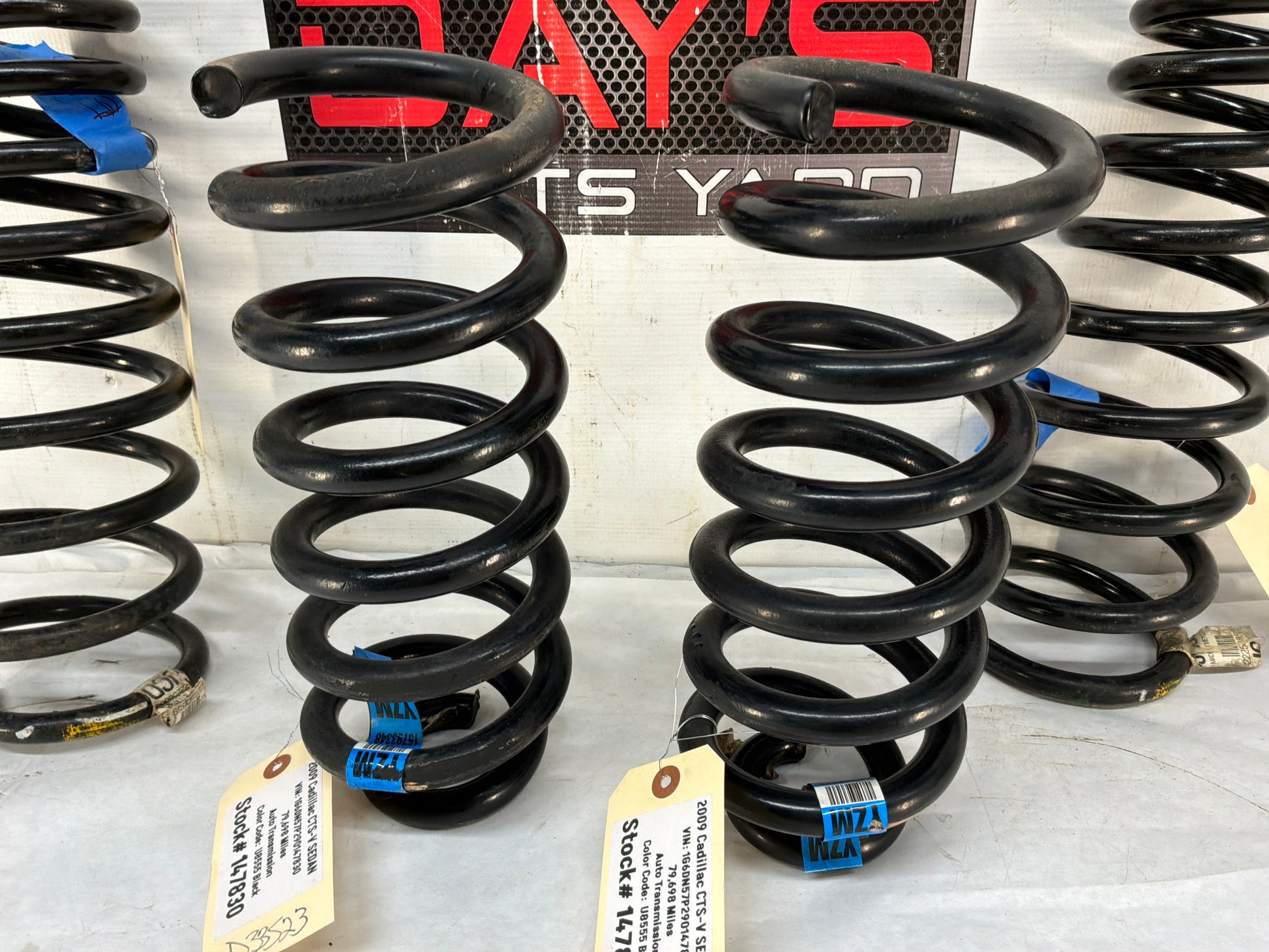 Coil springs - Day's Parts Yard