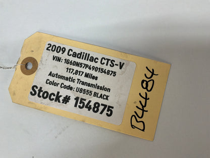 2009 Cadillac CTS-V Sedan Front Bumper Headlight Squirters Washers Lines Hoses Tubes Pipes OEM