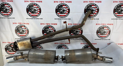 2006 Pontiac GTO Factory OEM Cat Axle Back Exhaust Mufflers