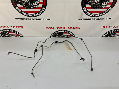 2002 Chevy C5 Corvette Convertible Rear Cradle Hard Brake Lines OEM