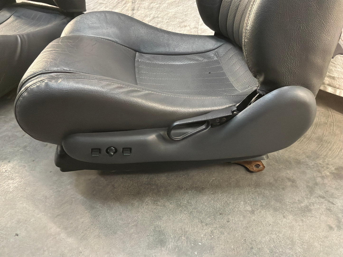 1999 Pontiac Trans Am WS6 Fronts and Rears Gray Leather Seats OEM