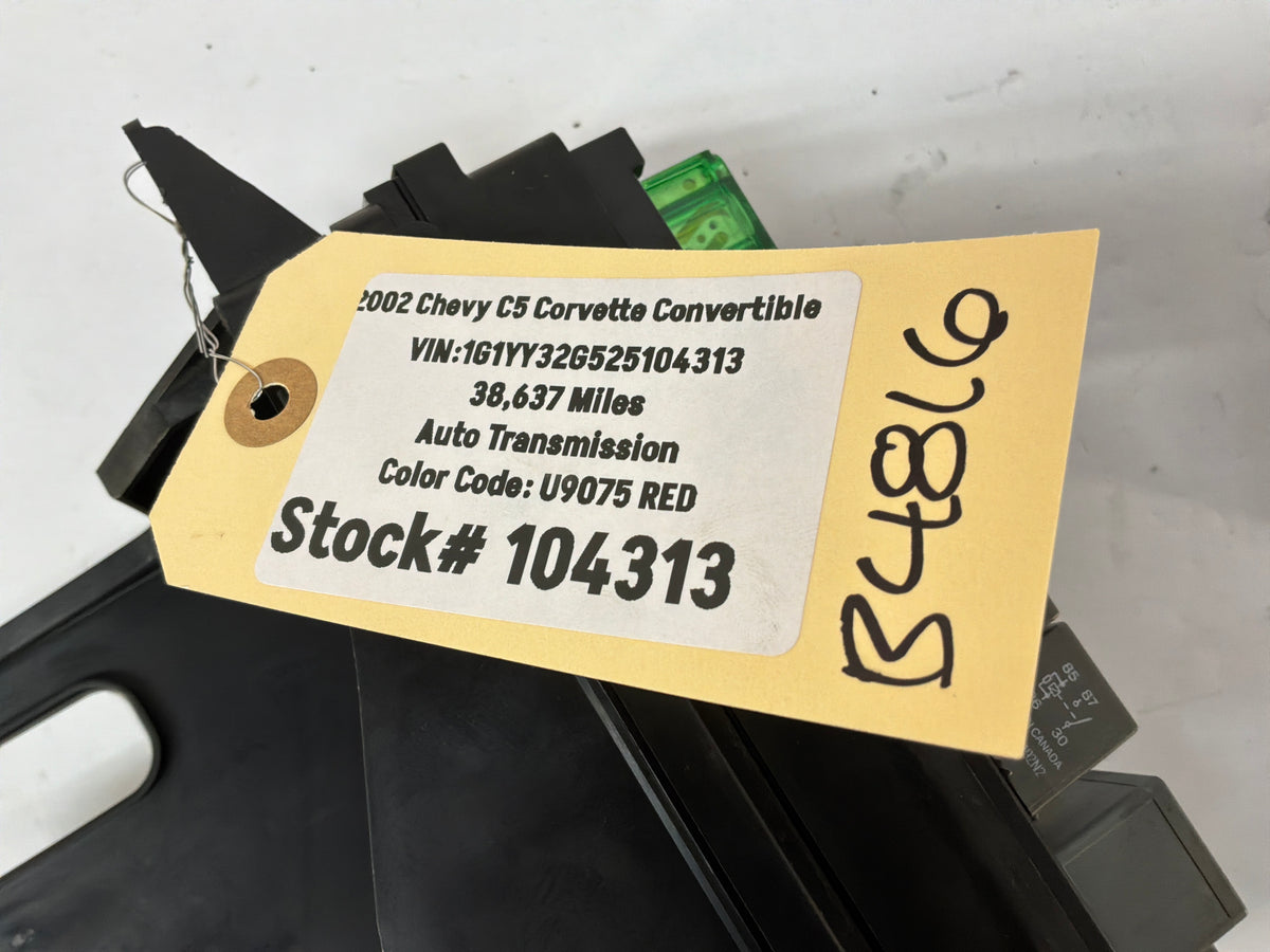 2002 Chevy C5 Corvette Convertible Fuse Box Relay OEM