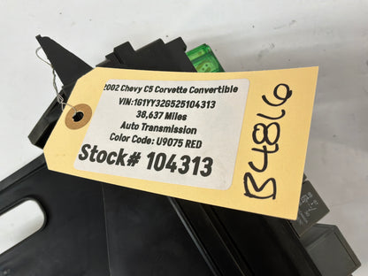 2002 Chevy C5 Corvette Convertible Fuse Box Relay OEM