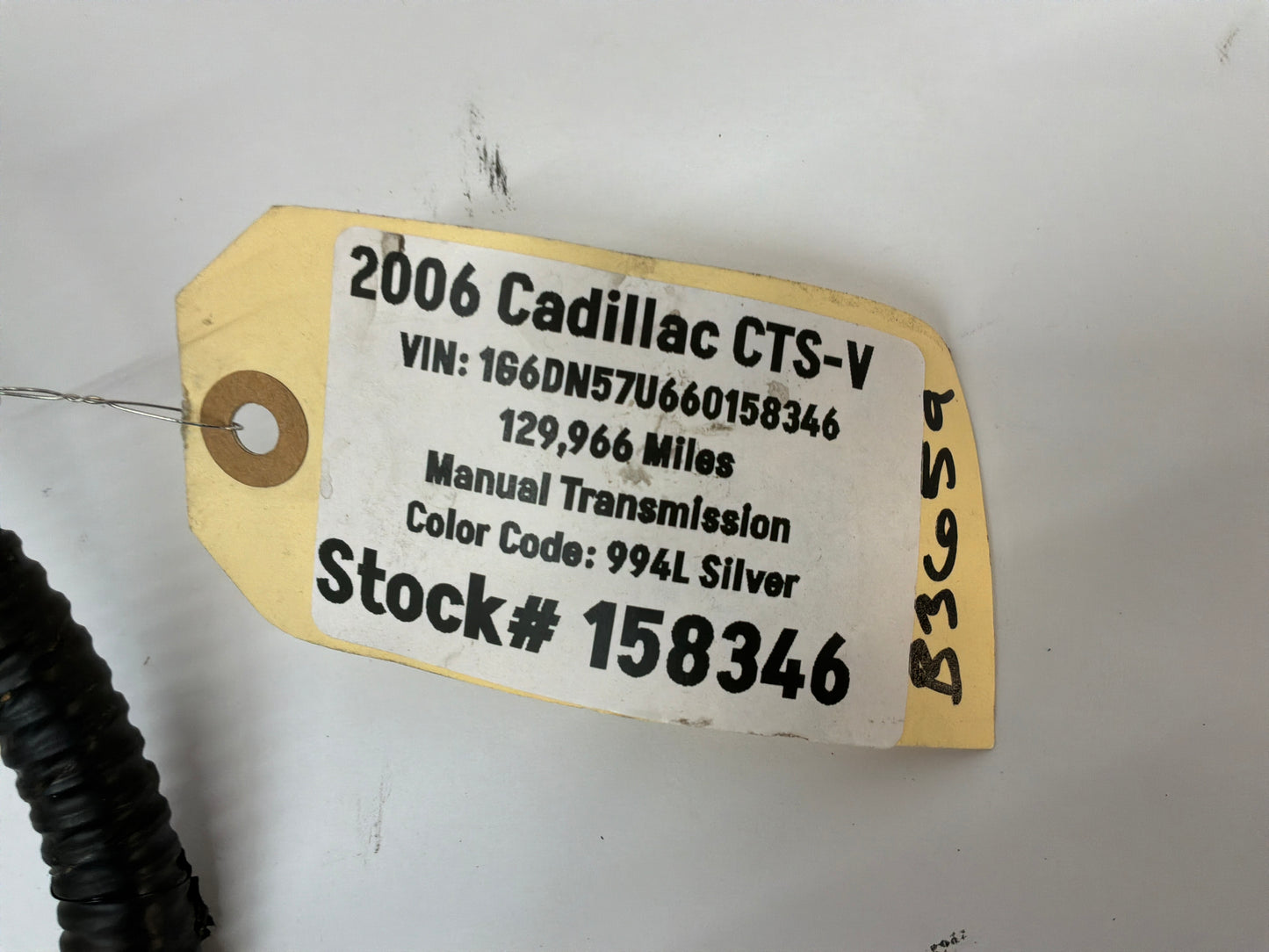 2006 Cadillac CTS-V Radiator Core Support Head Light Lamp Wiring Wire Harness OEM