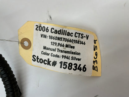 2006 Cadillac CTS-V Radiator Core Support Head Light Lamp Wiring Wire Harness OEM