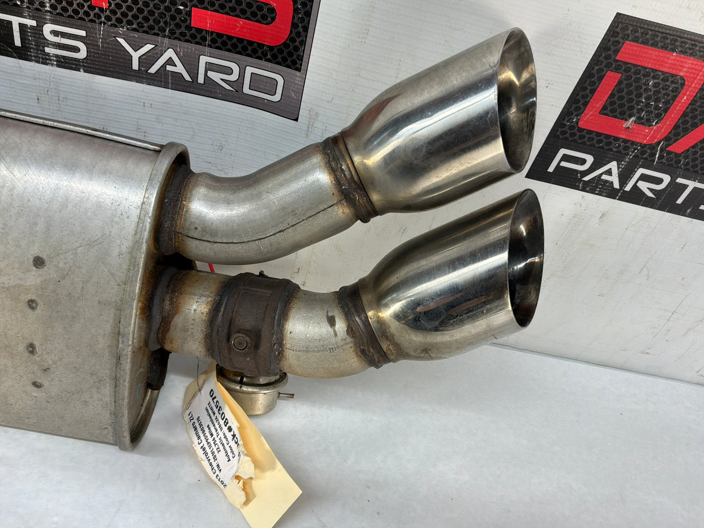 Rh exhaust muffler - Day's Parts Yard