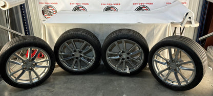 2014 Chevy SS Sedan Wheels Rim & Tires 19x8.5 & 19x9 275/35/19 245/40/19