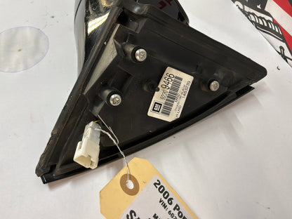 2006 Pontiac GTO LH Driver Exterior Out Side Mirror OEM Black