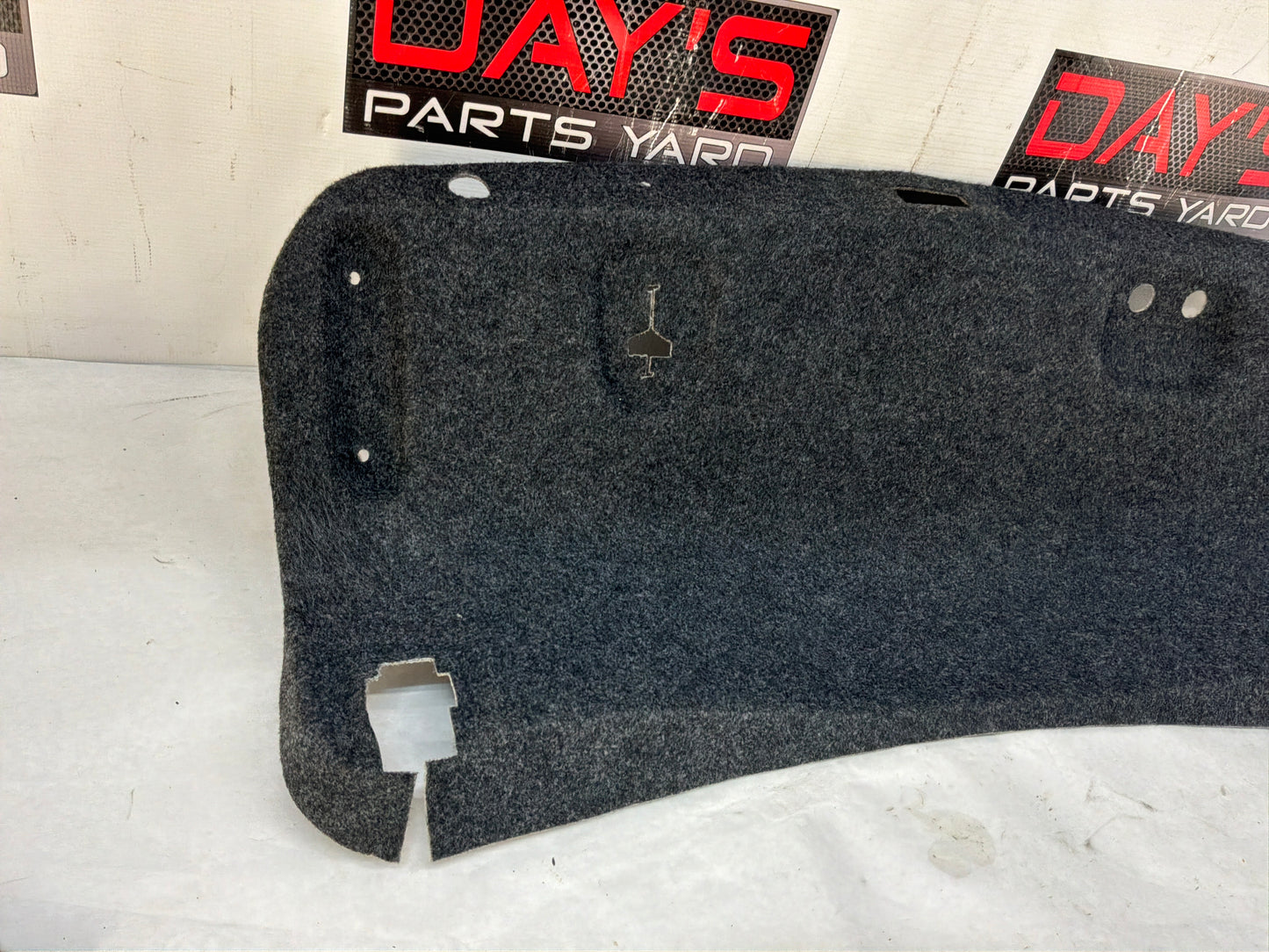 2011 Cadillac CTS-V Coupe Trunk Deck Lid Liner Carpet Felt OEM