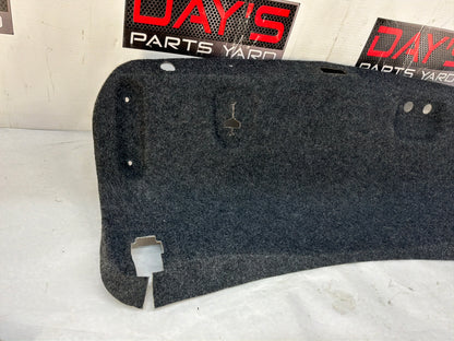 2011 Cadillac CTS-V Coupe Trunk Deck Lid Liner Carpet Felt OEM