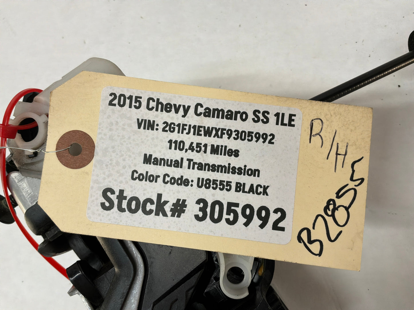2015 Chevy Camaro SS 1LE RH Passenger Door Lock Latch Actuator OEM