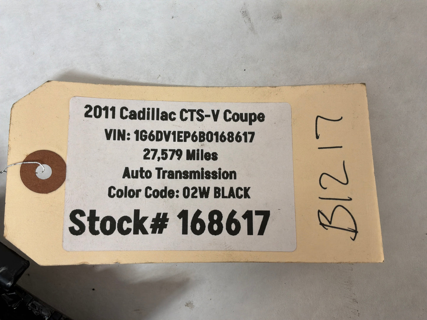 2011 Cadillac CTS-V Automatic Transmission Shifter Gear Selector Trim Bezel Panel Black OEM