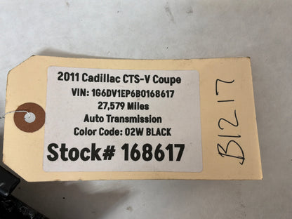 2011 Cadillac CTS-V Automatic Transmission Shifter Gear Selector Trim Bezel Panel Black OEM