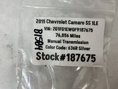 2015 Chevrolet Camaro SS 1LE Rear Bumper Reverse Back Up Parking Alarm Sensors OEM