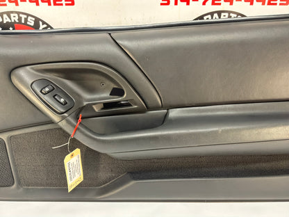 2002 Chevy Camaro Z28 RH Passenger Front Interior Door Panel Ebony OEM