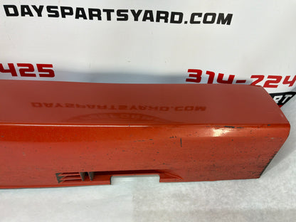2008 Pontiac G8 Base RH Passenger Rocker Molding Side Skirt Panel Trim Orange OEM