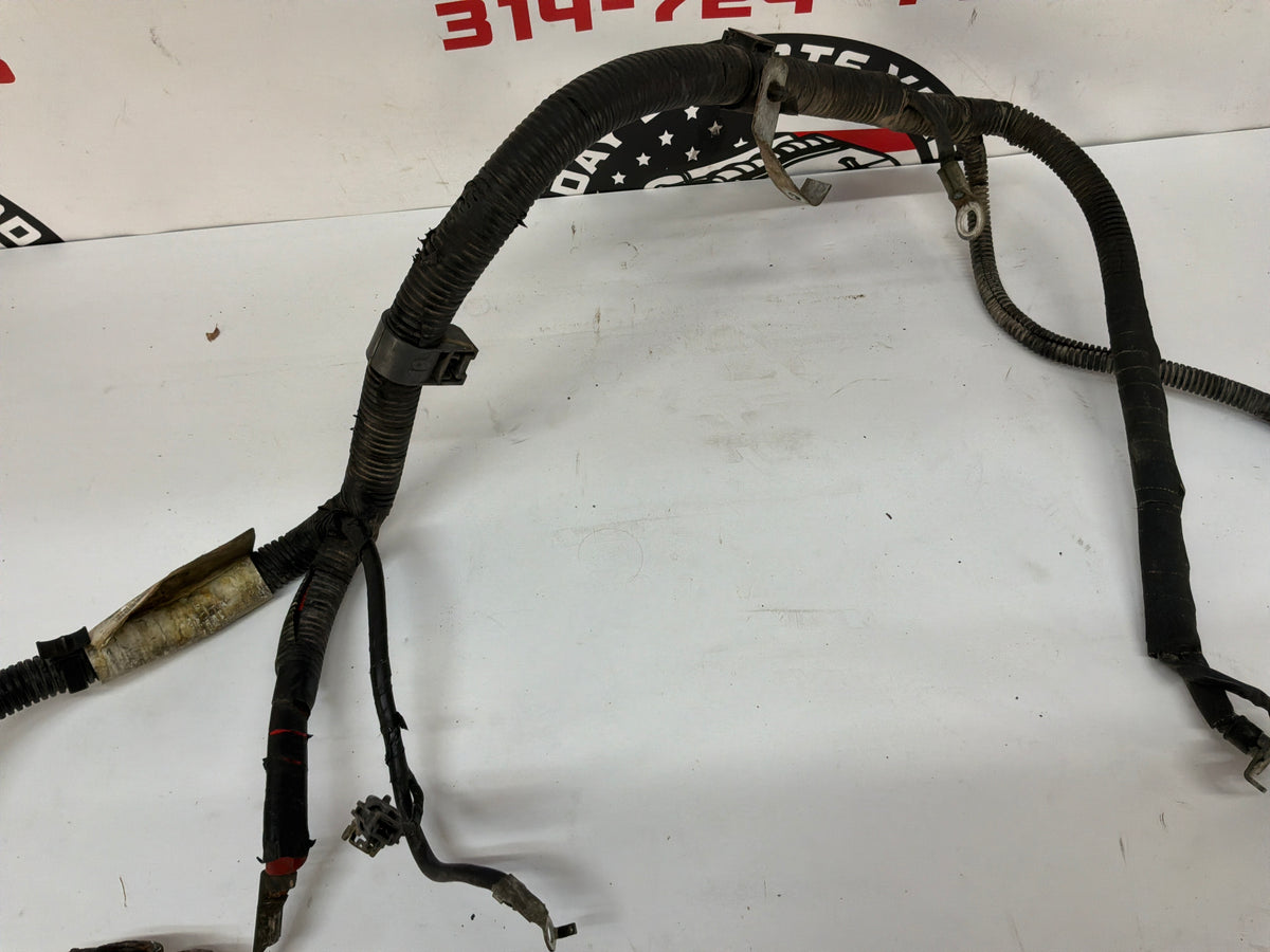 2006 Pontiac GTO Starter Alternator Positive Negative Battery Cable Wire Wiring Harness OEM