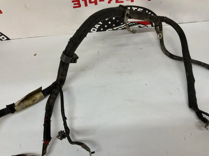 2006 Pontiac GTO Starter Alternator Positive Negative Battery Cable Wire Wiring Harness OEM