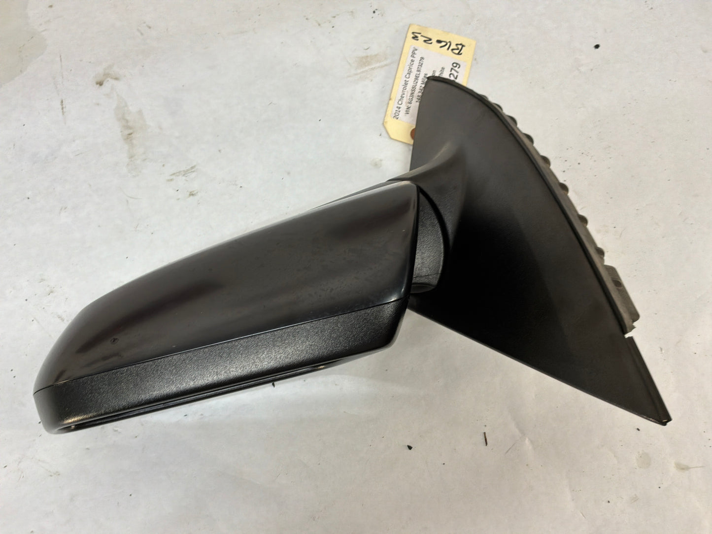 2014 Chevy Caprice PPV LH Driver Exterior Mirror Black OEM