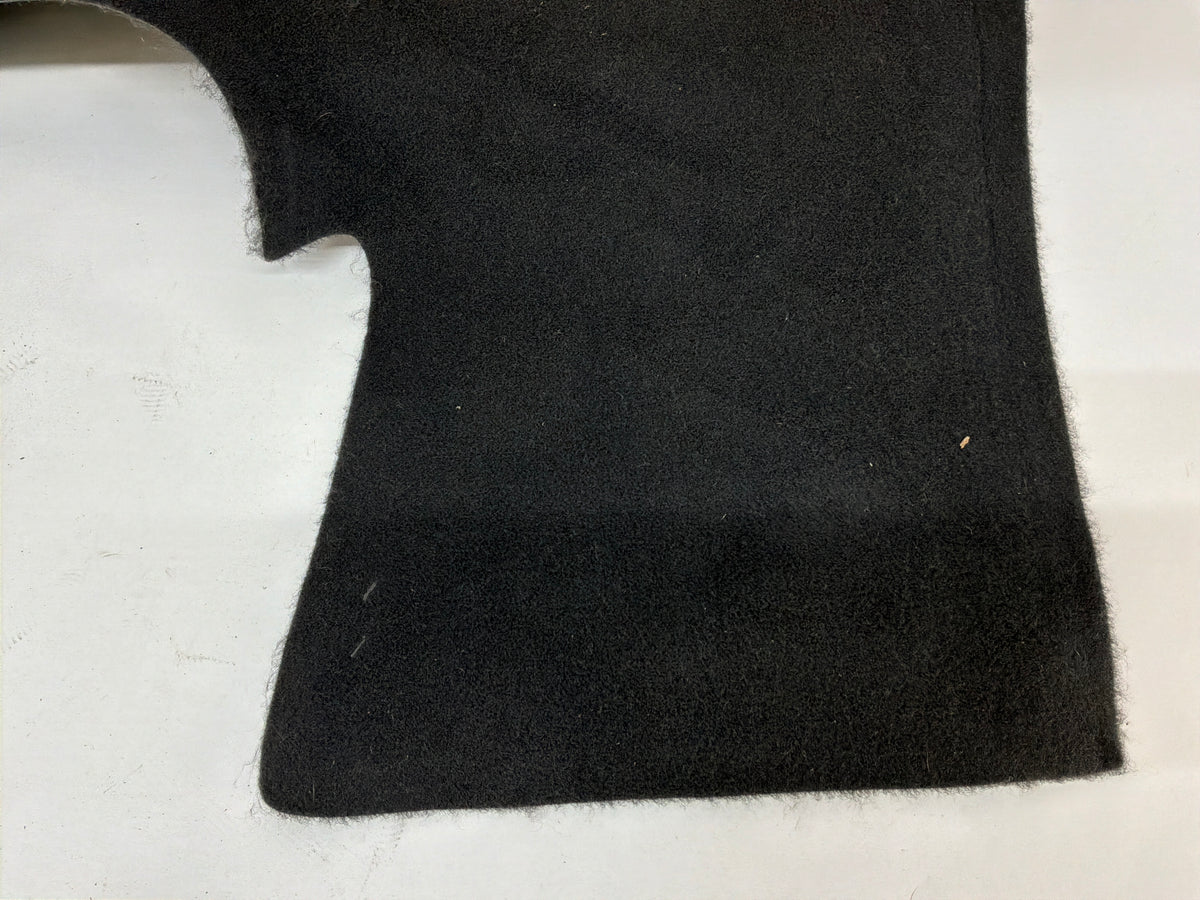 2002 Chevy C5 Corvette Convertible Rear Seat Back Inner Riser Carpet Black OEM