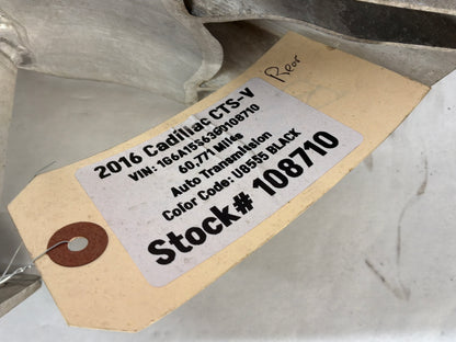2016 Cadillac CTS-V Rear Bumper Reinforcement Impact Bar OEM