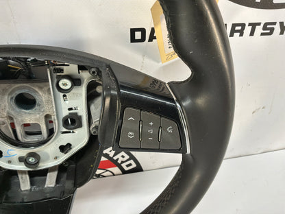2009 Cadillac CTS-V Steering Wheel Black Leather OEM