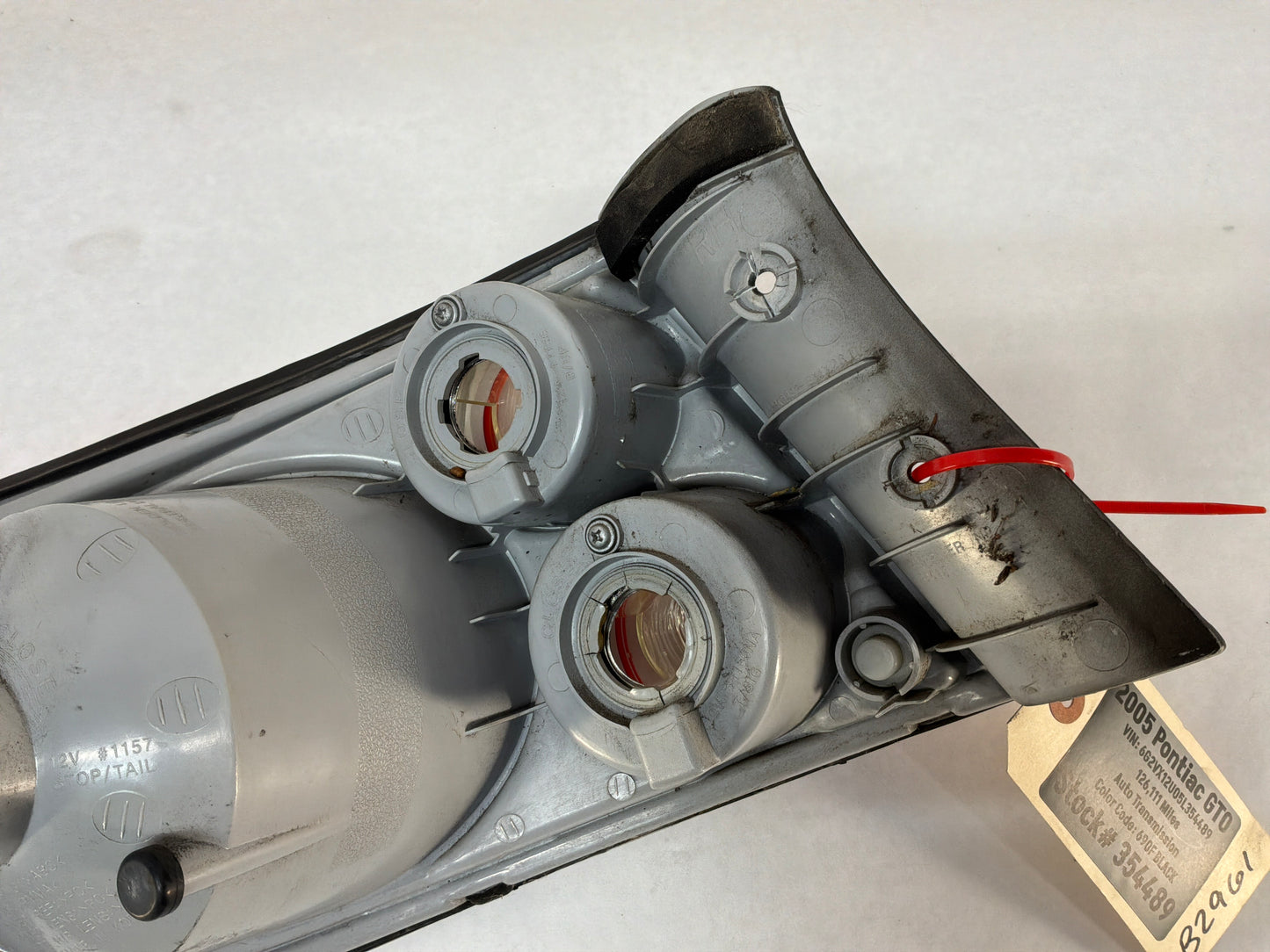 2005 Pontiac GTO RH Passenger Tail Light Taillight Lamp OEM