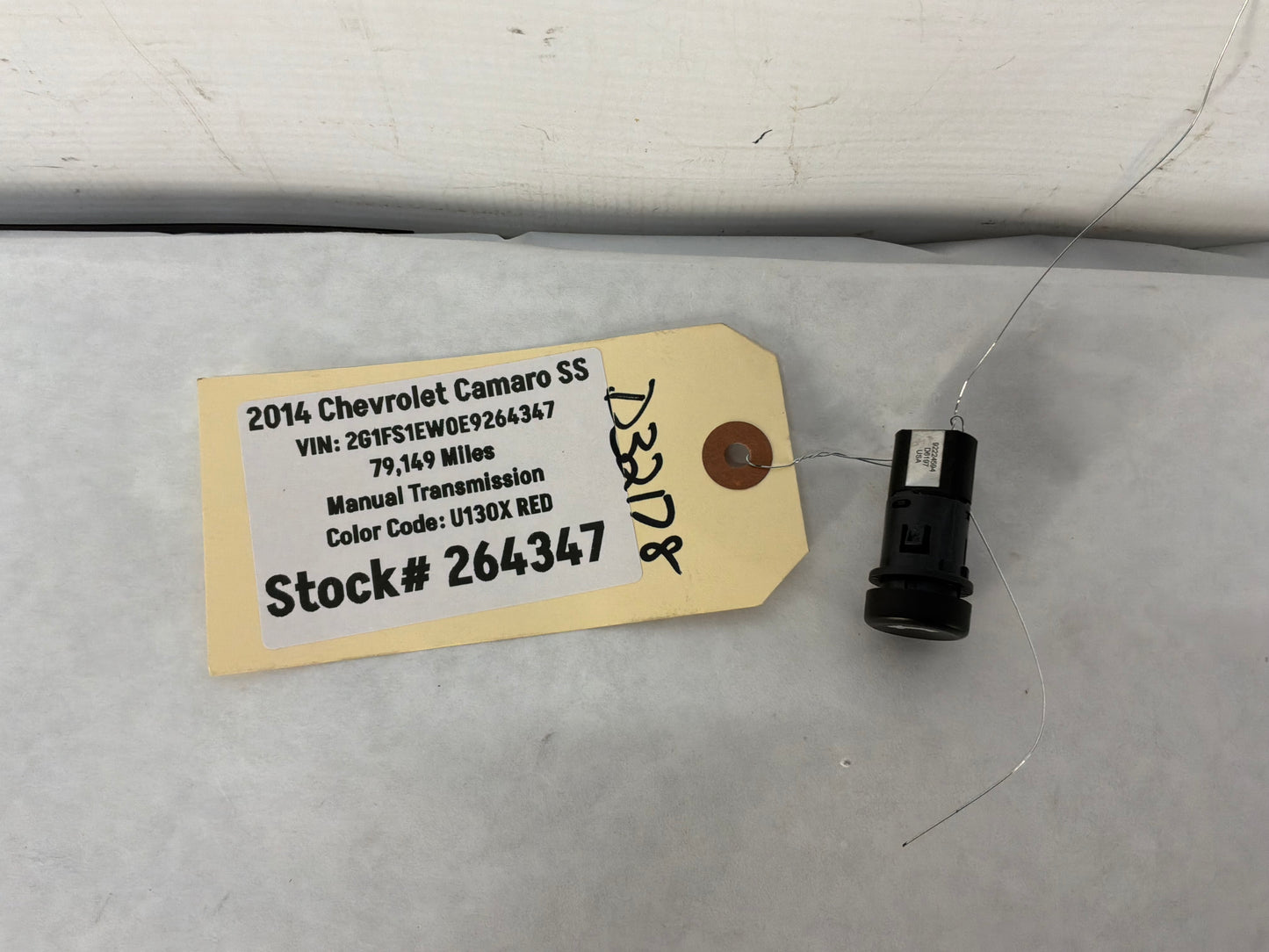 2014 Chevy Camaro SS Rear Trunk Release Lock Button Switch OEM - Day's Parts Yard
