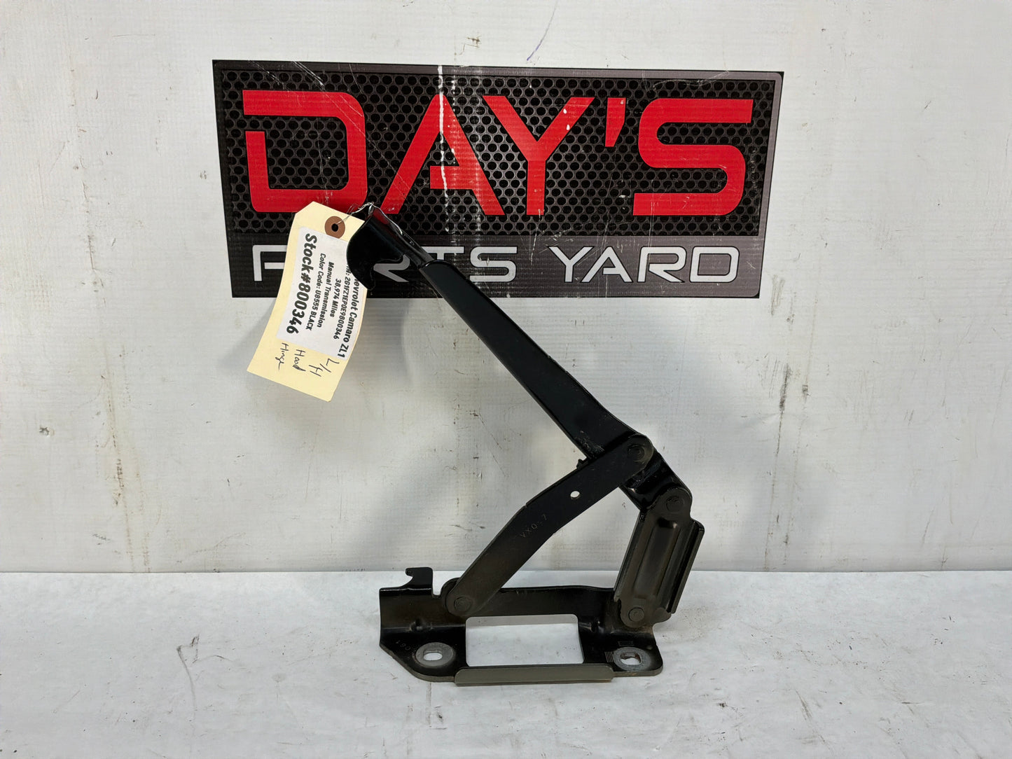 2014 Chevy Camaro ZL1 LH Driver Hood Hinge OEM