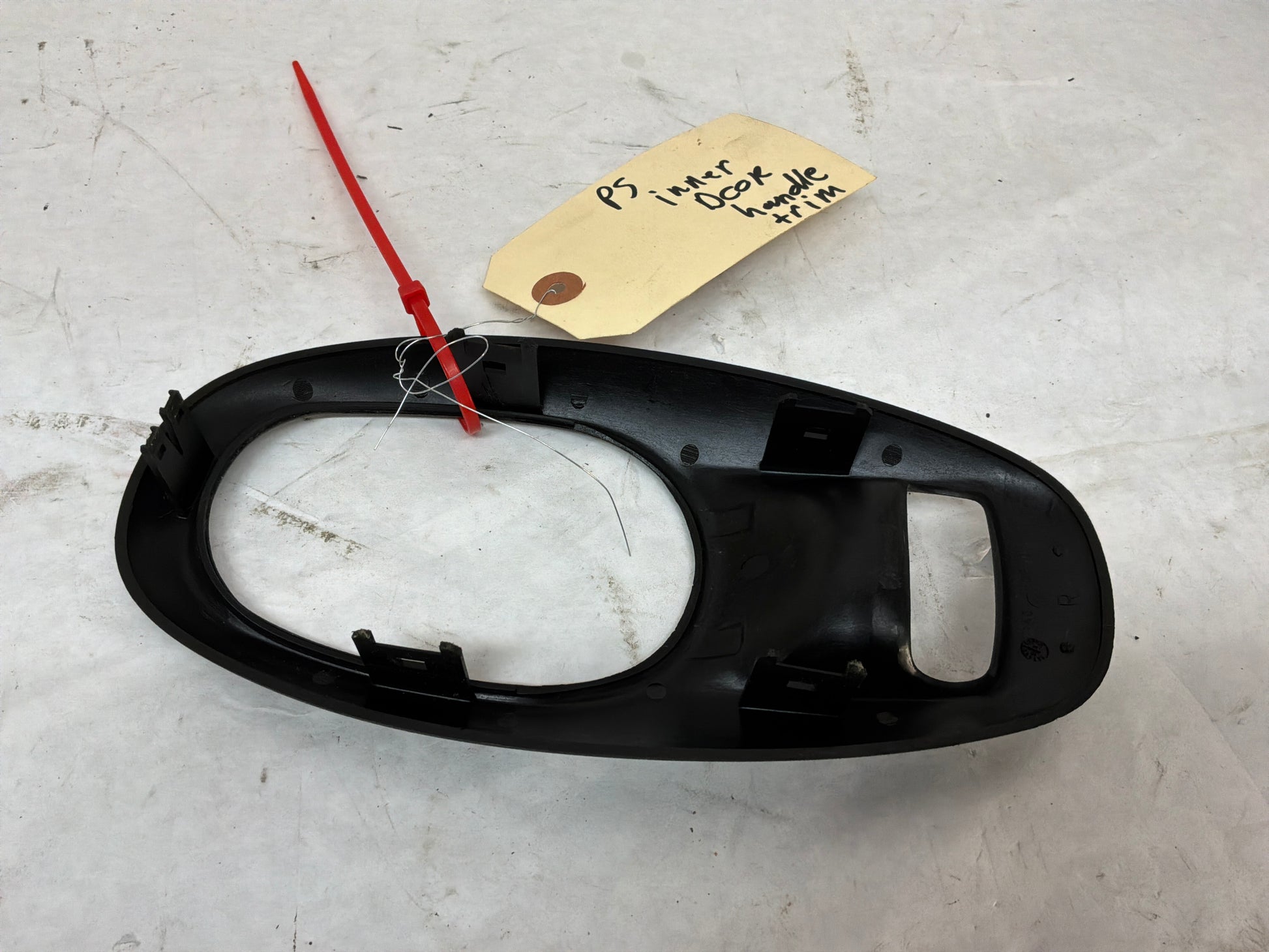 1999 Chevy C5 Corvette RH Passenger Inner Interior Door Handle Trim Bezel Frame OEM - Day's Parts Yard