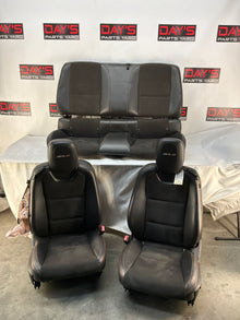 2014 Chevy Camaro ZL1 Seats Front and Rears Black Leather Suede OEM