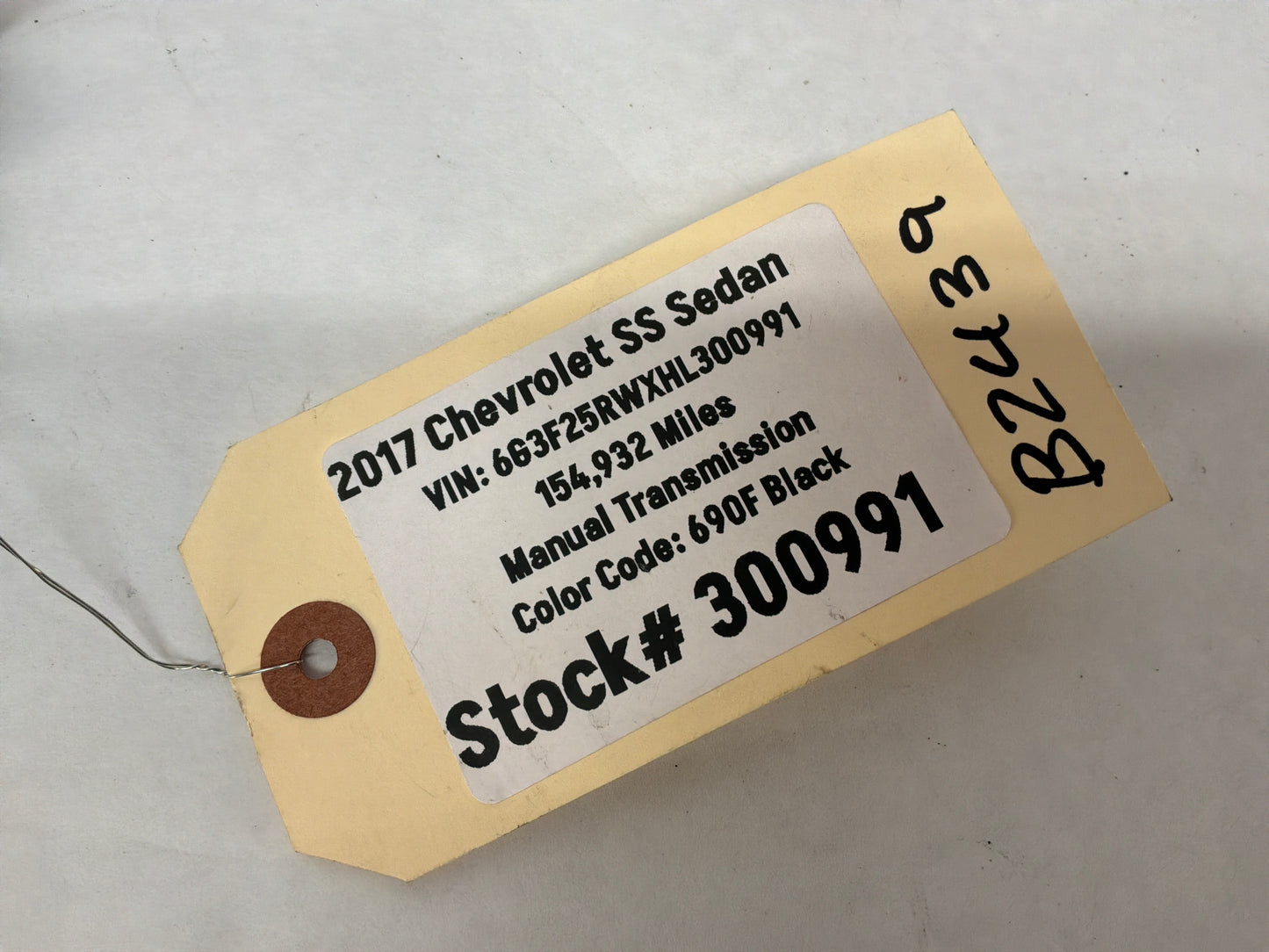2017 Chevy SS Sedan Heater Blower Motor Resistor OEM